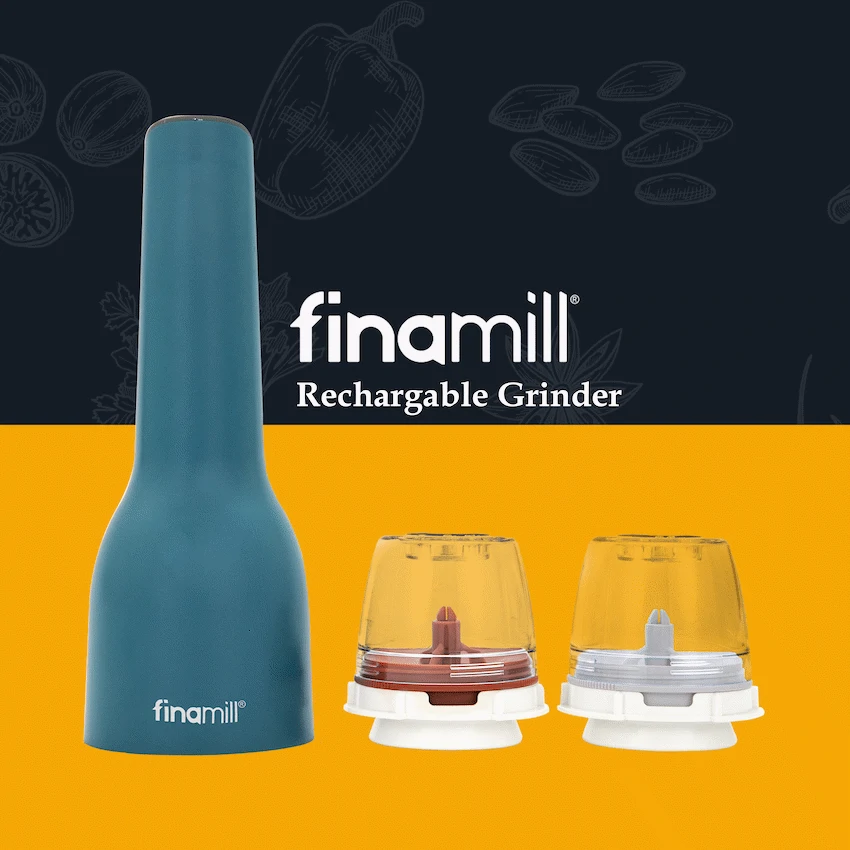 FINAMILL RECHARGEABLE grinder - Ocean Blue - Image 5
