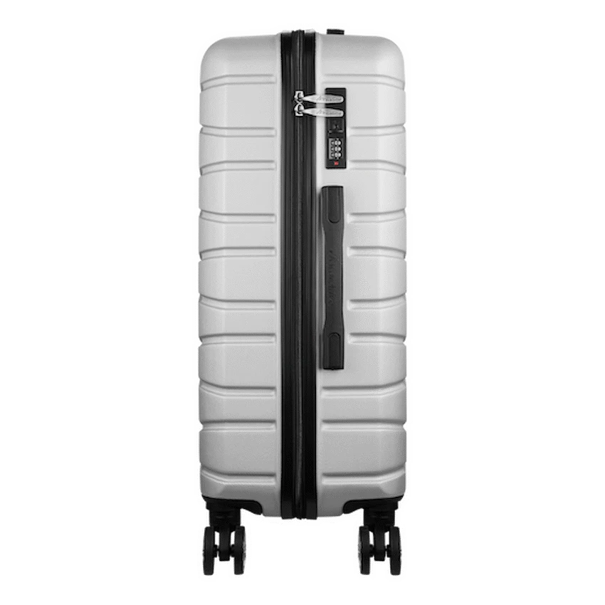 Travelwize Cabana ABS 4-Wheel Spinner 75cm Luggage - Platinum - Image 5