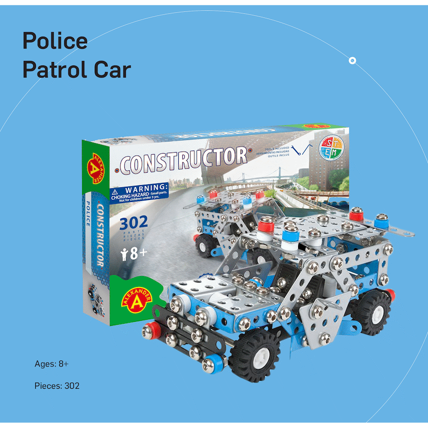 Constructor - Police Patrol Car - Image 6