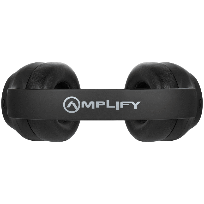 Amplify Quietude Bluetooth Headphones with Active Noise Cancelling - Black - Image 6