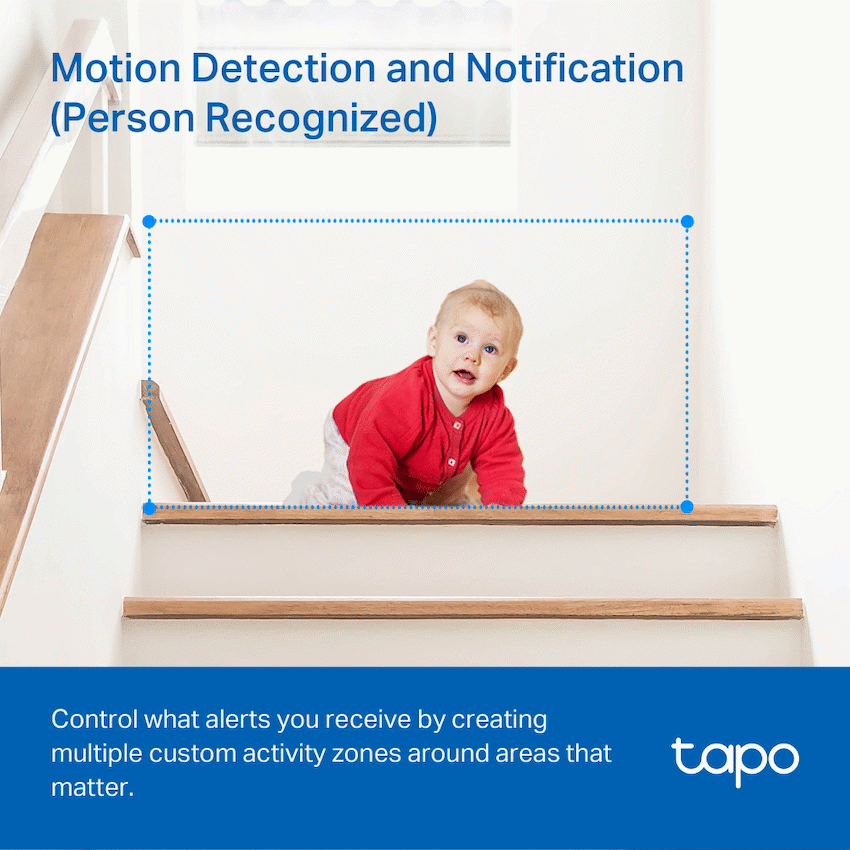 TP-Link Tapo C200P2 Pan/Tilt Home Security Wi-Fi Camera - Image 6