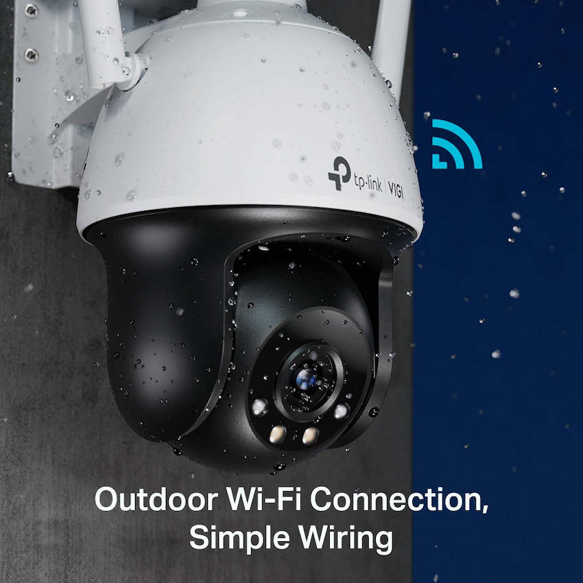TP-Link Vigi C540-W 4MP 4mm Outdoor Full-Color Wi-Fi PT Net Camera - Image 6