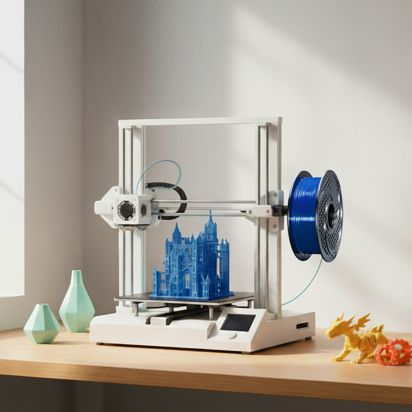 SA Filament TPU 95A Filament 500g - Blue - Image 6