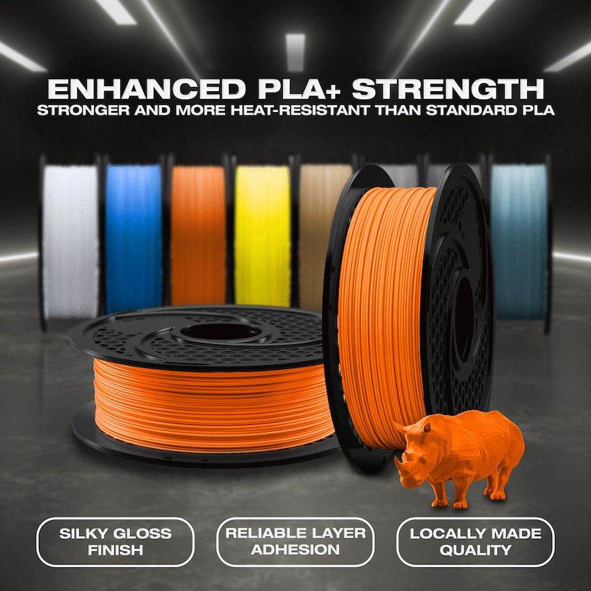 SA Filament Silk PLA Plus Filament 1kg - Orange - Image 6