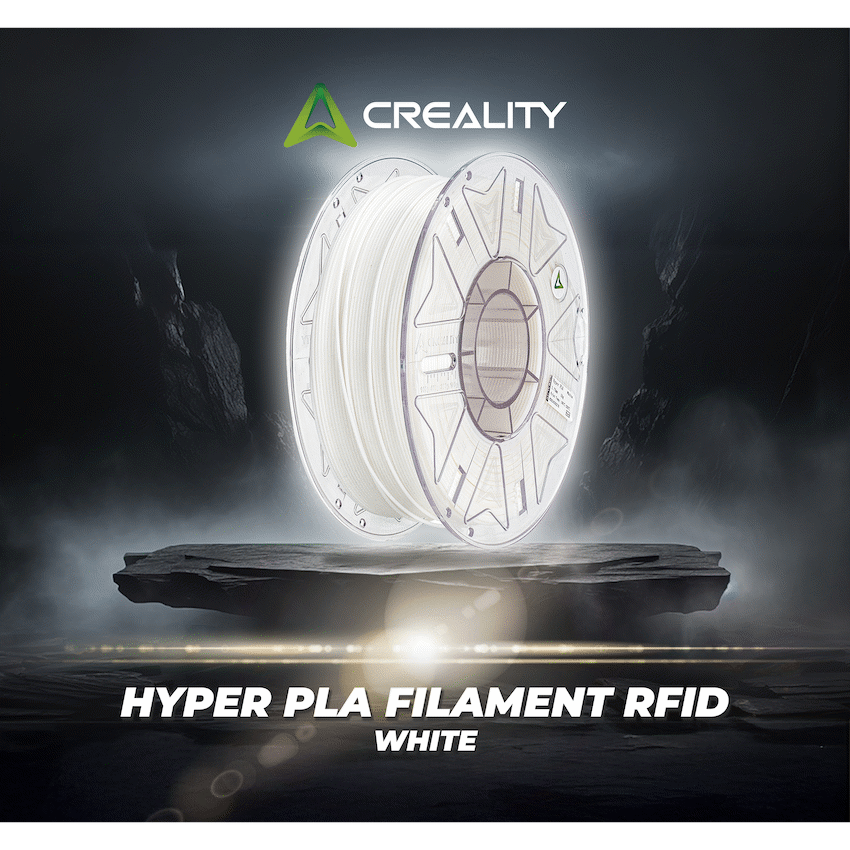 Creality Hyper PLA Filament RFID - White - Image 6