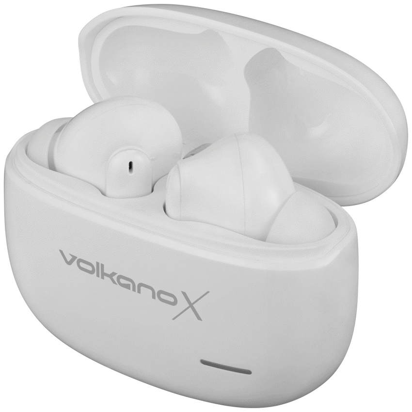 VolkanoX VXT200S Hybrid ANC TWS Earphones - White - Image 6