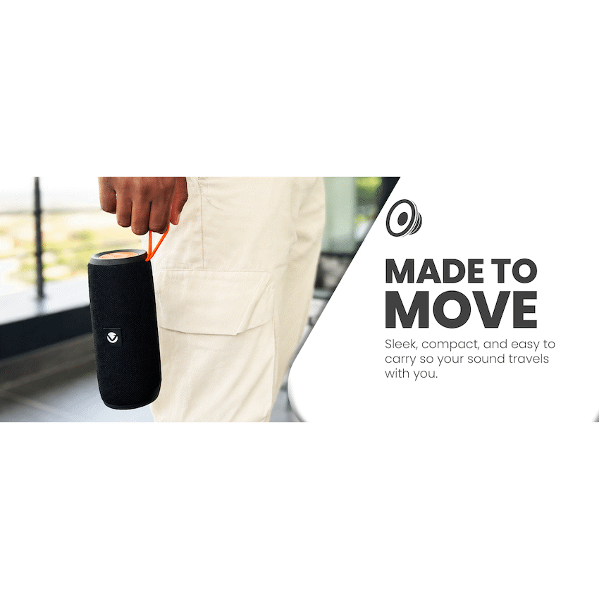 Volkano Stun 2.0 Series Bluetooth Speaker - Black - Image 6
