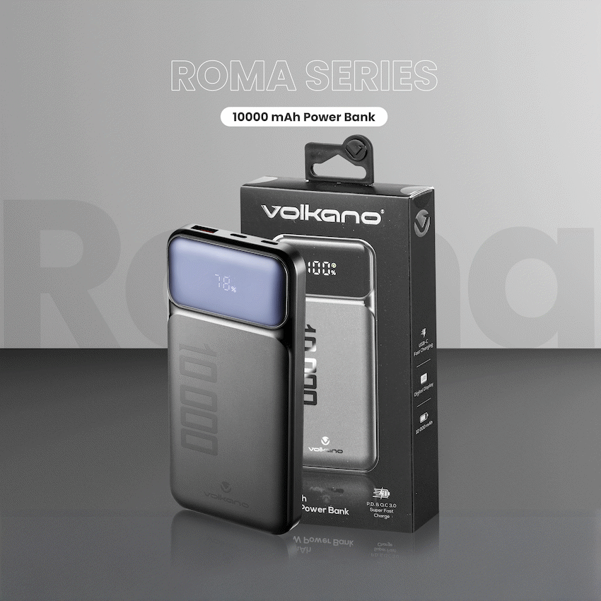 Volkano Roma Series 10000mah PD 22.5w Power Bank - Image 6