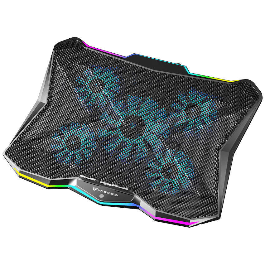 VX Gaming Boreas Series 5-Fan 17" Notebook Cooling Stand - Image 6
