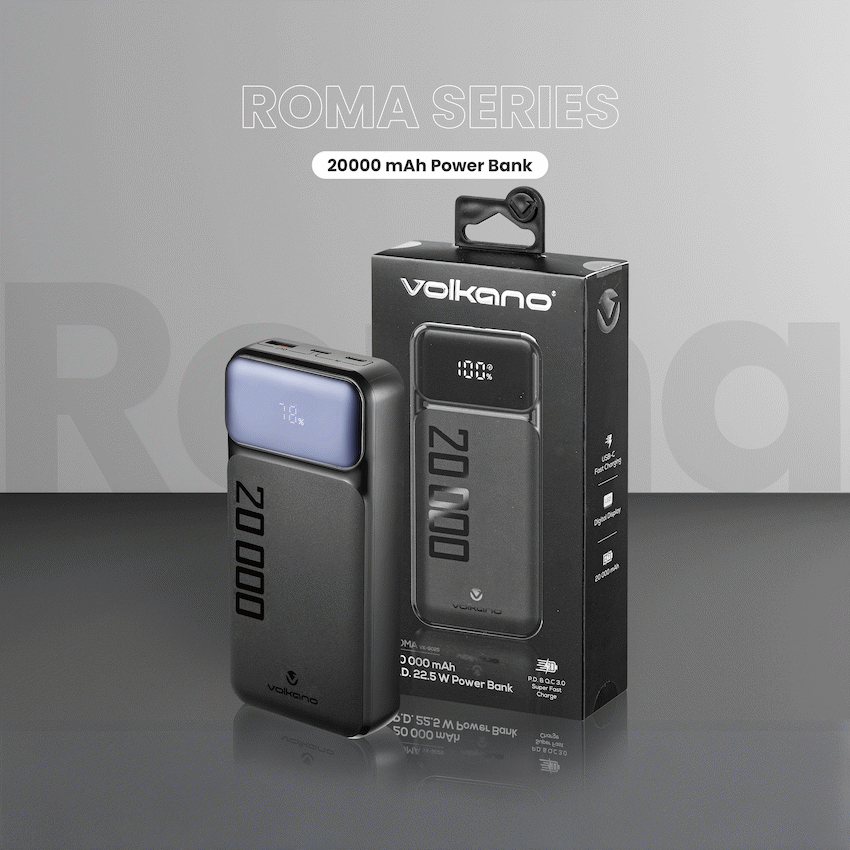 Volkano Roma Series 20000mah PD 22.5w Power Bank - Image 6