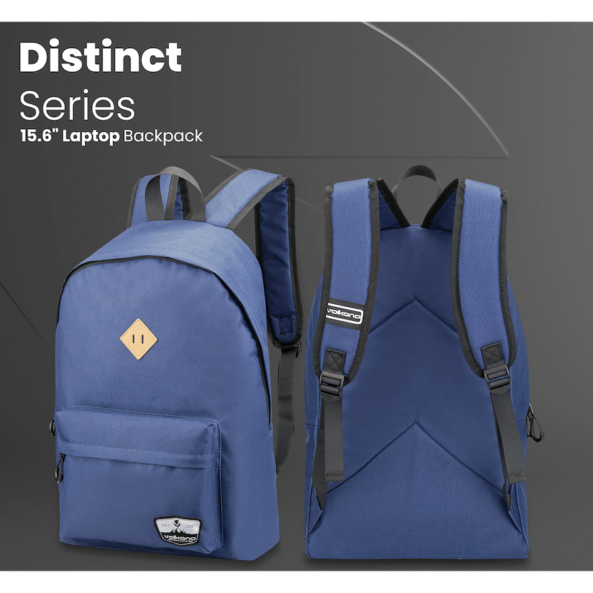 Volkano Distinct 15.6" Laptop Backpack Navy - Image 6