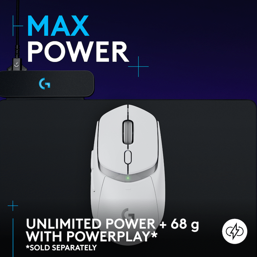 Logitech(R) G309 Lightspeed Wireless Mouse - White - Image 6