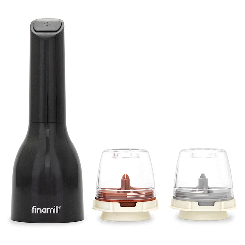 Finamill Battery-Operated Grinder - Midnight Black - Image 6