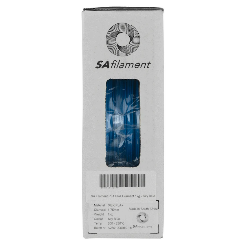 SA Filament Silk PLA Plus Filament 1kg - Sky Blue - Image 6