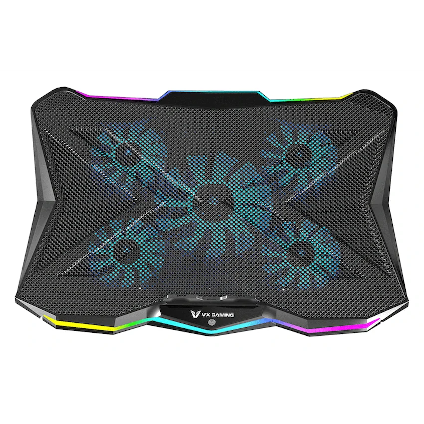 VX Gaming Boreas Series 5-Fan 17" Notebook Cooling Stand - Image 6