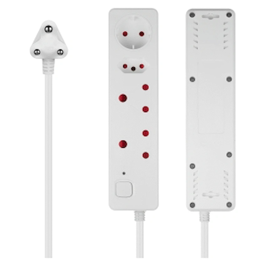 Nexon 4-Way Medium Surge-Protected Multiplug 0.5m - White - Image 6