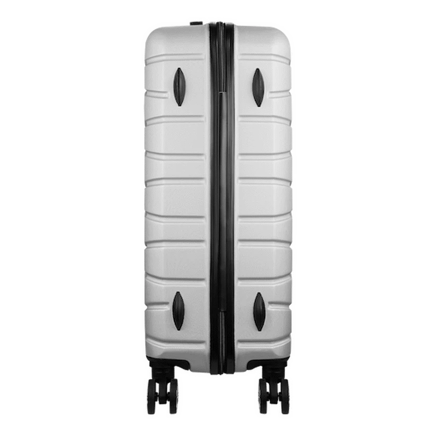 Travelwize Cabana ABS 4-Wheel Spinner 75cm Luggage - Platinum - Image 6
