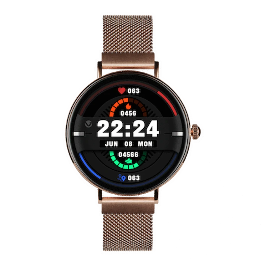 Volkano Valencia Series Ladies Smart Watch - Rose Gold - Image 6