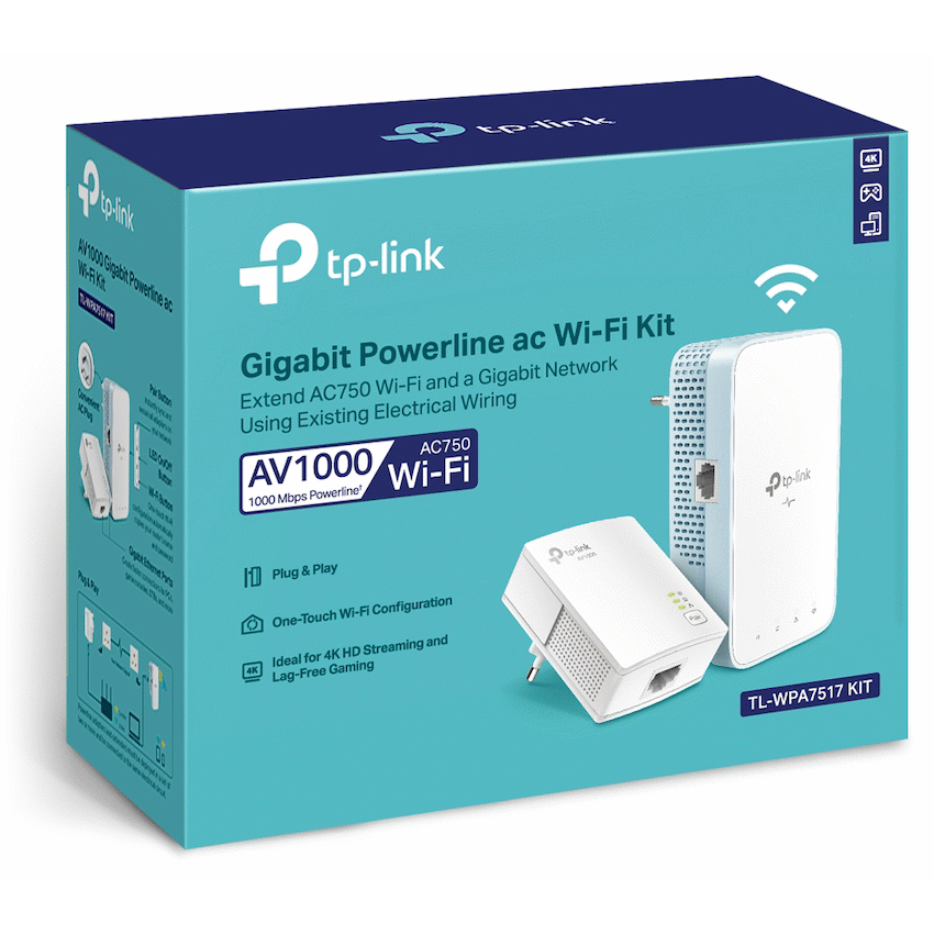 TP-Link TL-WPA7517 KIT AV1000 Powerline Wi-Fi Kit - Image 6