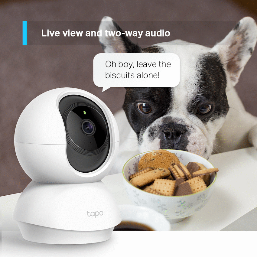TP-Link Tapo TC70 1080P Pan/Tilt Home Security Wi-Fi Camera - Image 7