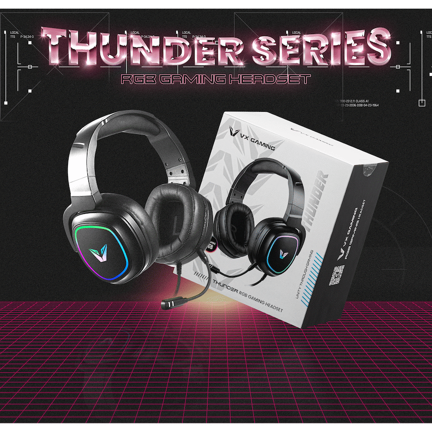 VX Gaming Maverick series Gaming Headset RGB - Image 7
