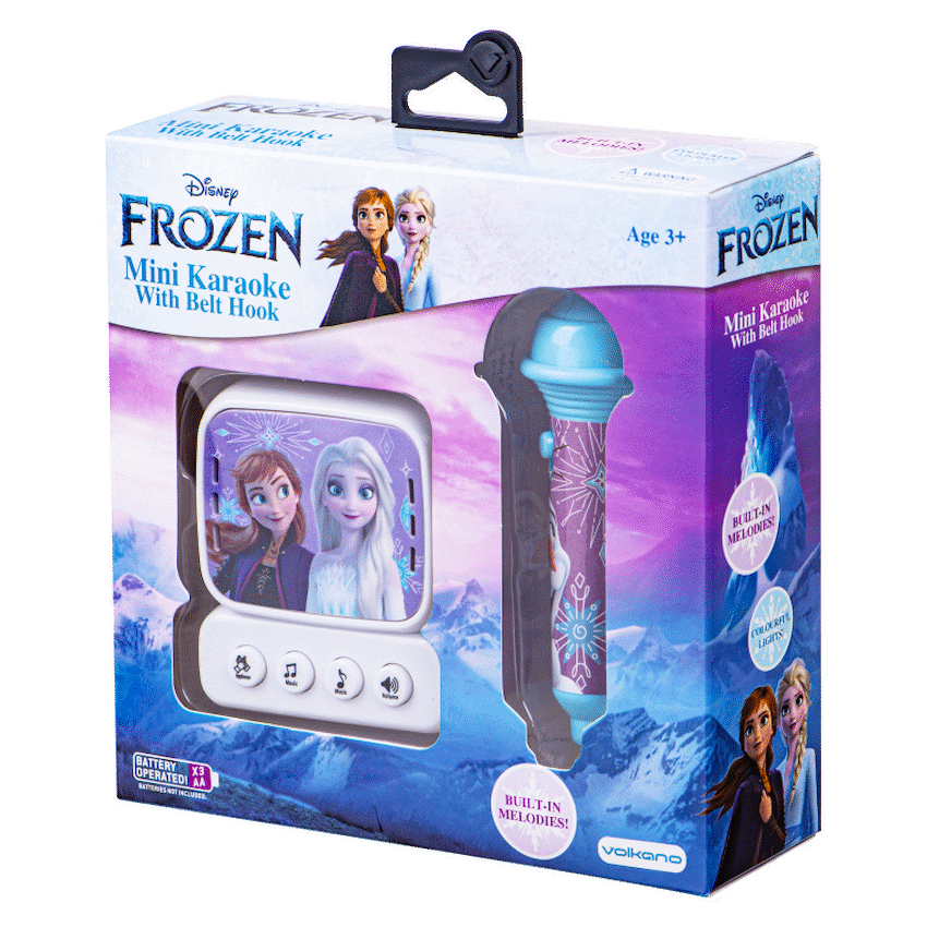 Disney Frozen Mini Karaoke Machine with Belt Hook - Image 7