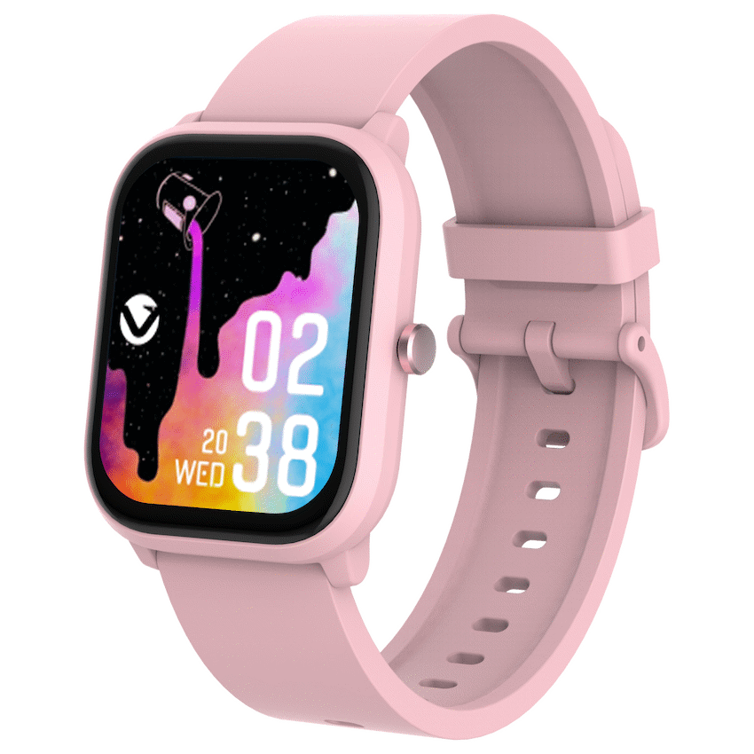 Volkano Vivo Series Kids Smart Watch - Pastel Pink - Image 7