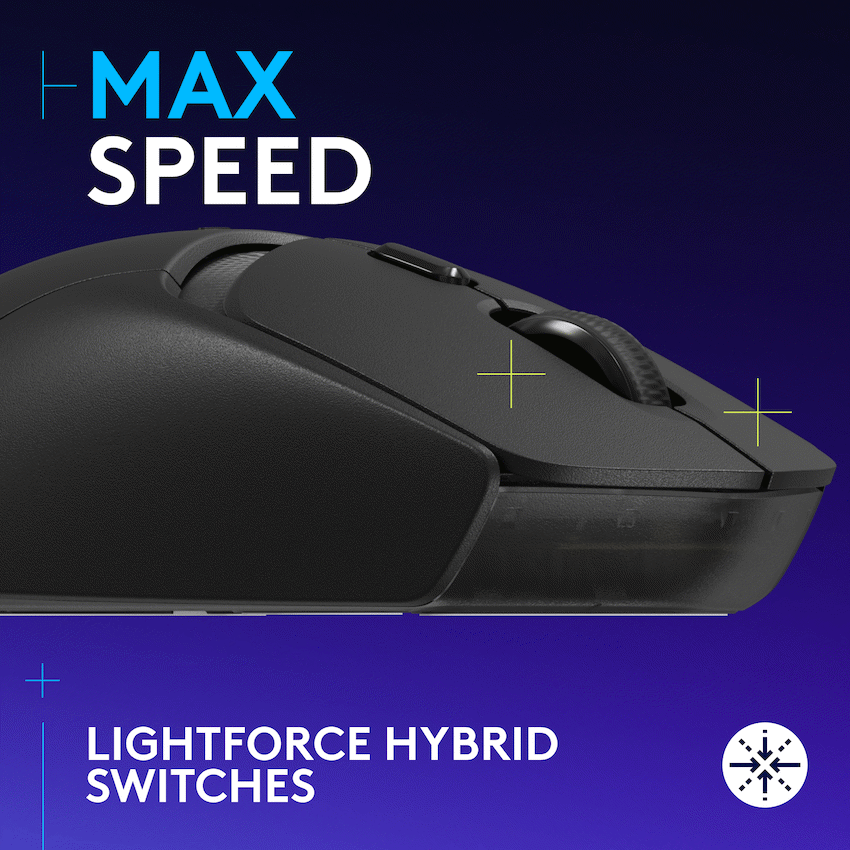 Logitech(R) G309 Lightspeed Wireless Mouse - Black - Image 7