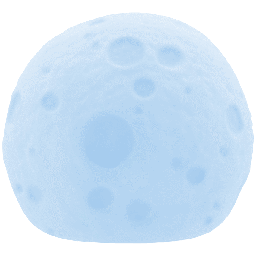 Volkano Galactic Mini Moon LED Mood Light - Battery Operated - Image 7