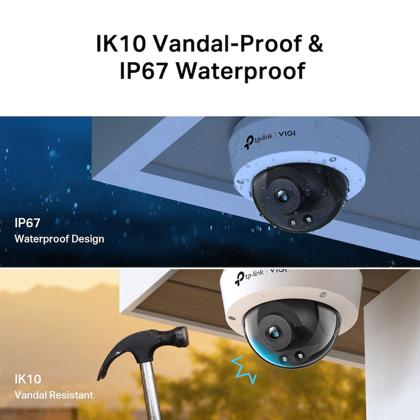 TP-Link Vigi C220I 2MP 2.8mm Dome Network Camera - Image 7