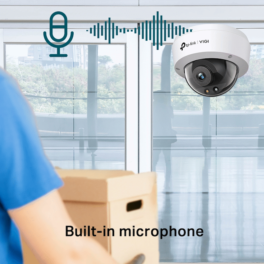 TP-Link Vigi C240 4MP 2.8mm Full-Colour Dome Network Camera - Image 7