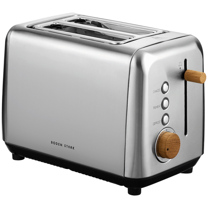 Boden Stark Anson Collection 2-Slice Stainless Steel Toaster - Image 8