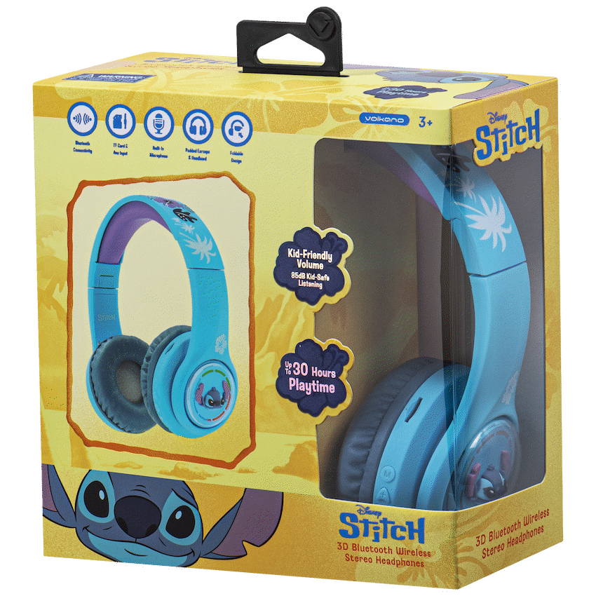 Disney Stitch 3D Bluetooth Headphones - Image 8