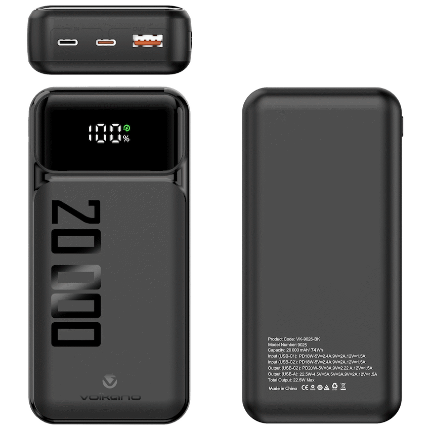 Volkano Roma Series 20000mah PD 22.5w Power Bank - Image 8