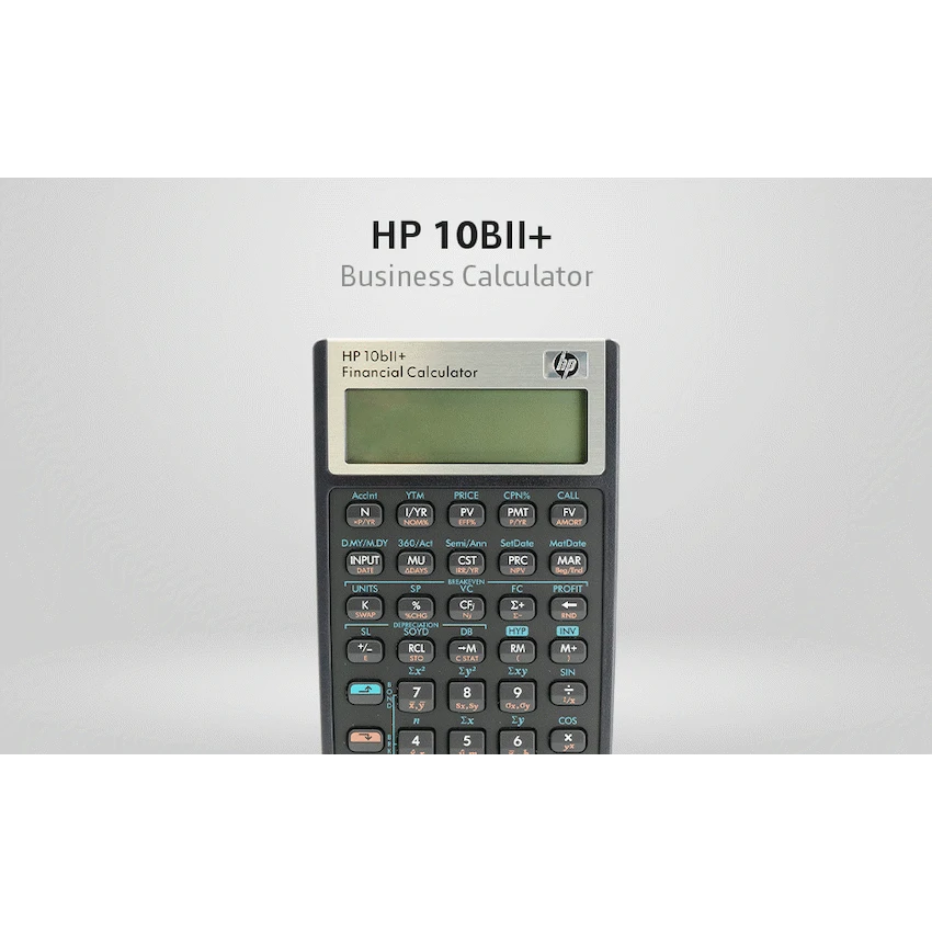HP 10Bii+ - Business Calculator (Algebraic) - Non-Programmable - Image 8