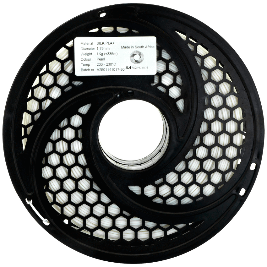SA Filament Silk PLA Plus Filament 1kg - Pearl White - Image 8