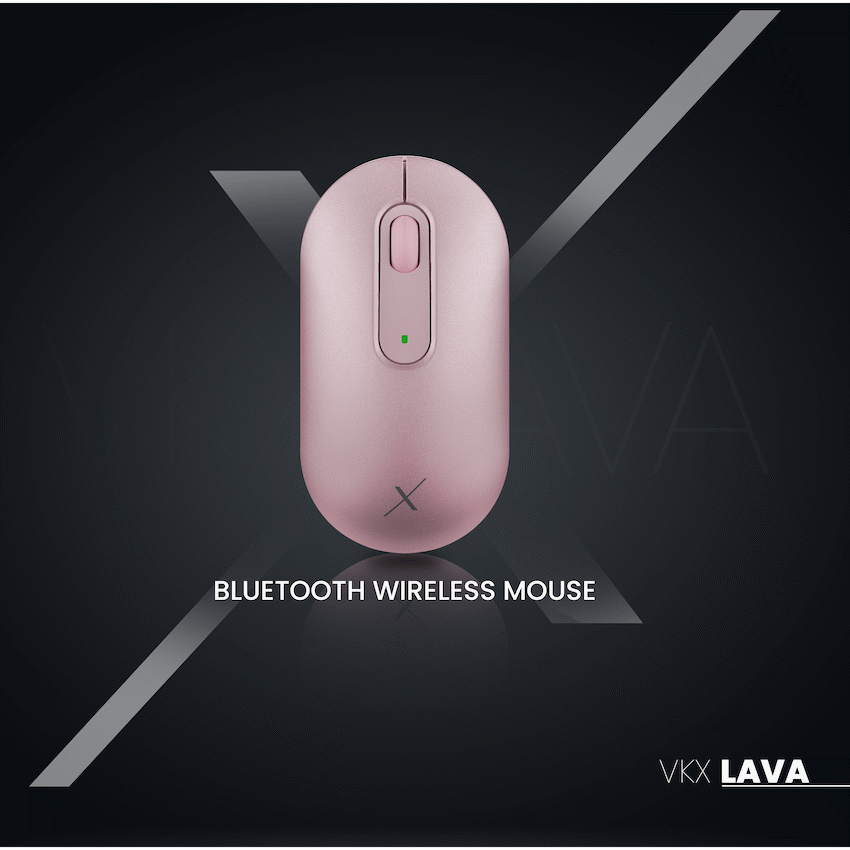 VolkanoX Lava Bluetooth Wireless Mouse - Rose - Image 8