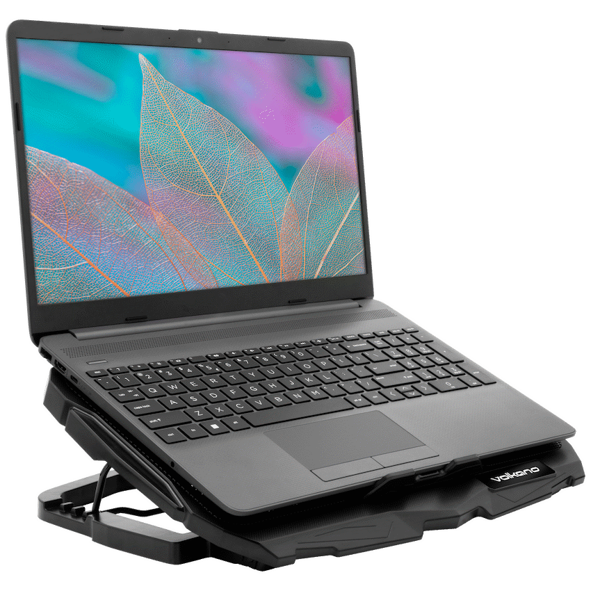 Volkano Glacier Series Upright Notebook Cooling Stand with Dual Fans - Image 9