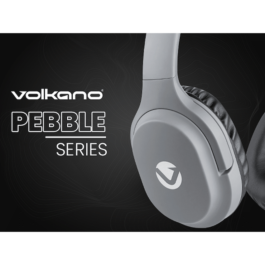 Volkano Pebble Series Bluetooth Headphones - Dark Grey - Image 9