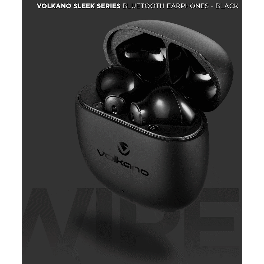 Volkano Sleek Series TWS Earphones - Black - Image 9