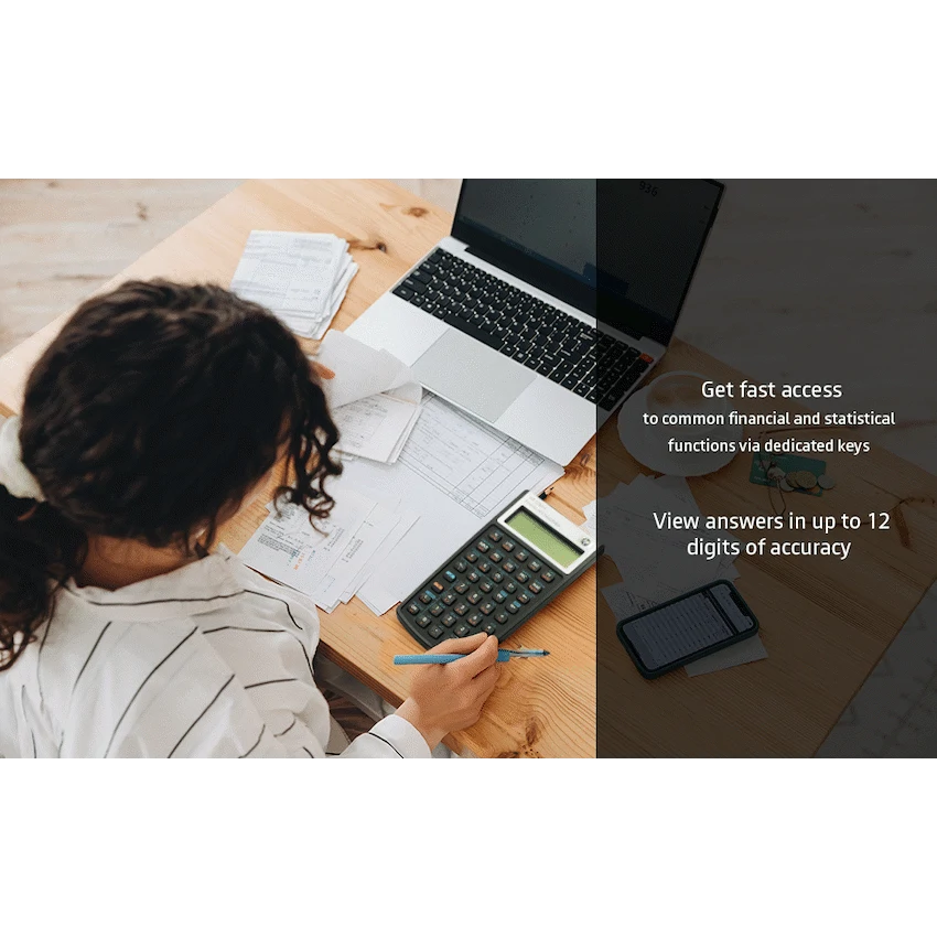 HP 10Bii+ - Business Calculator (Algebraic) - Non-Programmable - Image 9