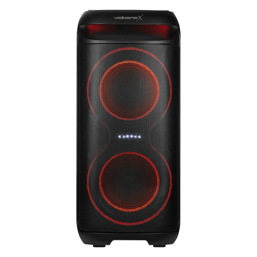 VolkanoX VXP200 Dual 6.5" Party Speaker - Black - Image 9
