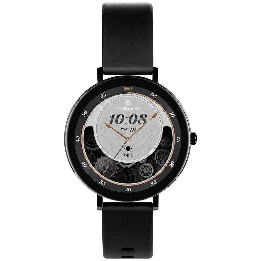 Volkano Aurora Series Ladies Smart Watch - Black - Image 9