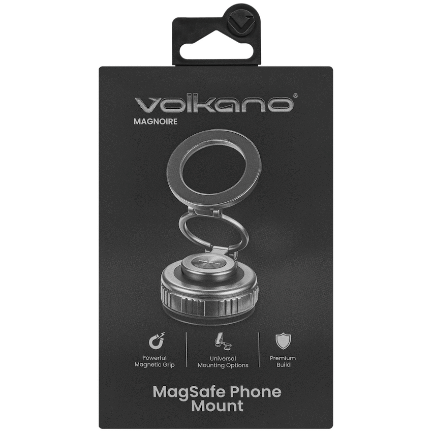 Volkano Magnoire Series Magsafe Phone Mount - Black - Image 9