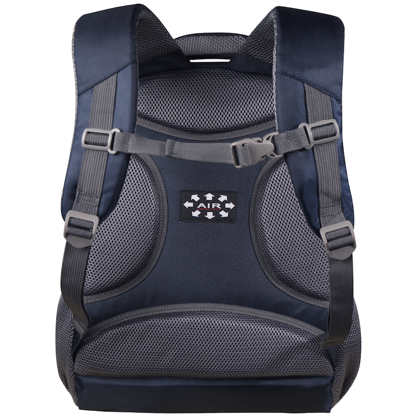 Volkano Orthopaedic Backpack 36l - Navy/Grey - Image 9