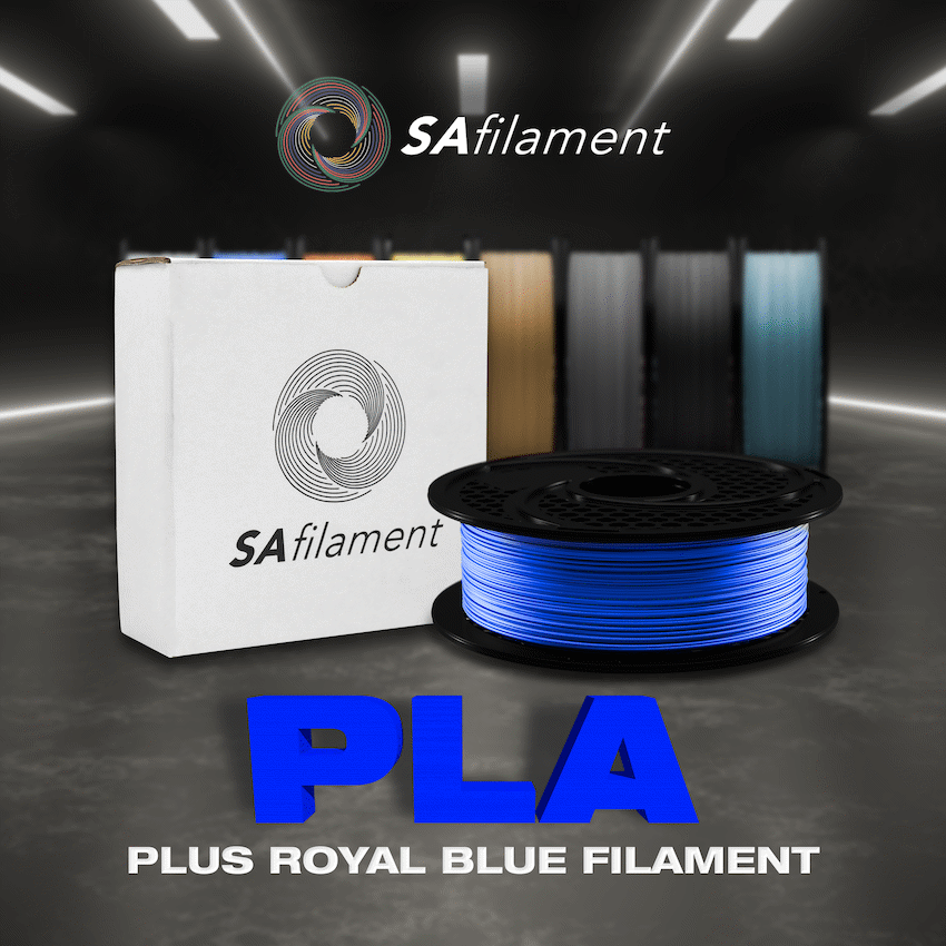 SA Filament Silk PLA Plus Filament 1kg - Royal Blue - Image 9
