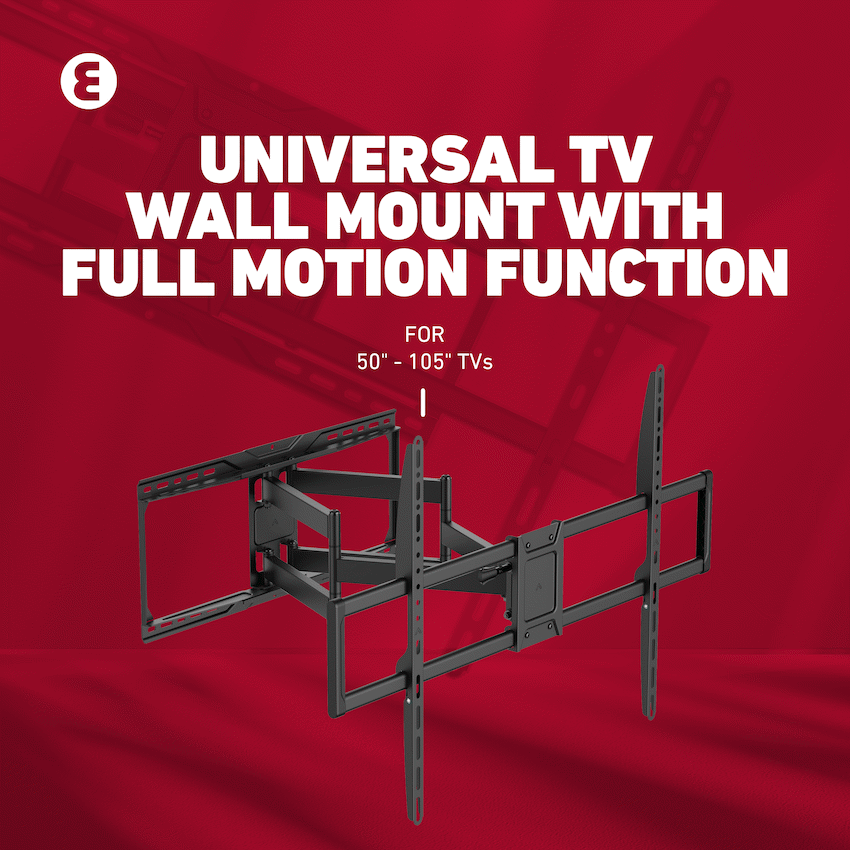 Ellies Solid Series Heavy Duty Full Motion TV Wall Mount 50" -105" - Image 15