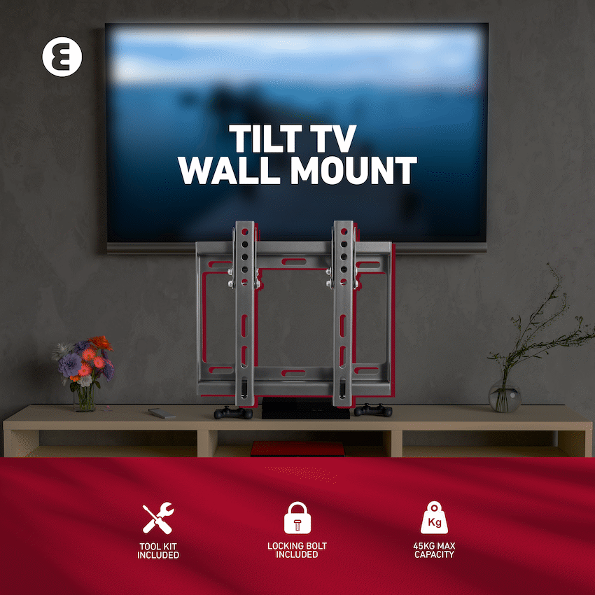 Ellies Solid series Tilt TV Wall Mount For 23" - 42" TVs - Image 19