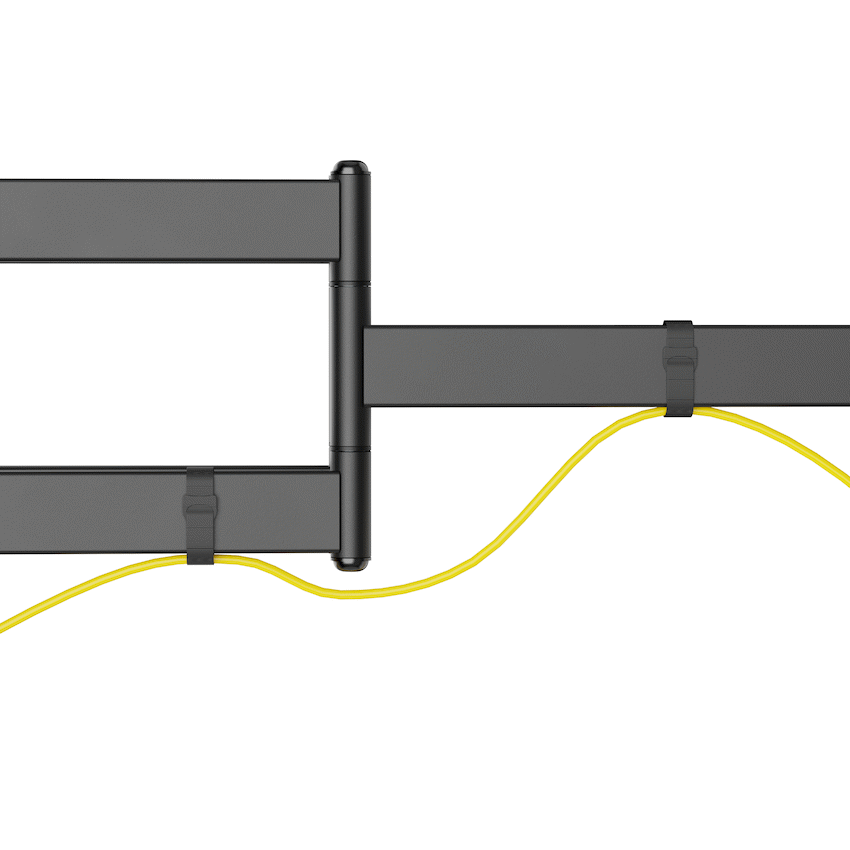 Ellies Solid Series Heavy Duty Full Motion TV Wall Mount 50" -105" - Image 4