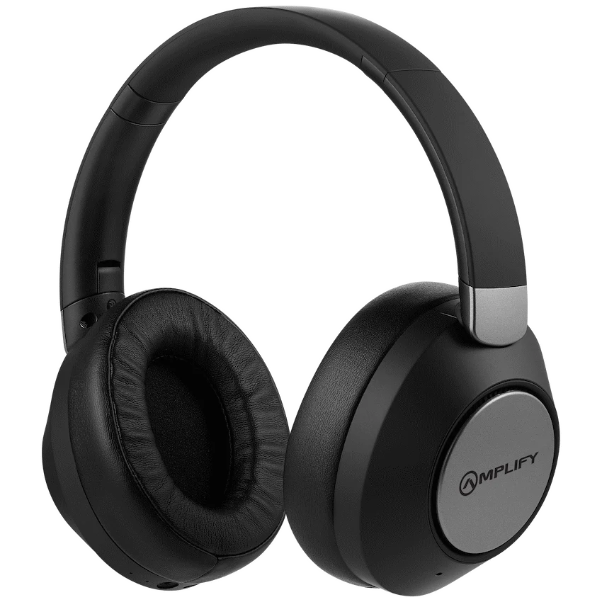 Amplify Onyx Bluetooth Wireless Headphones with ANC - Black - Image 4